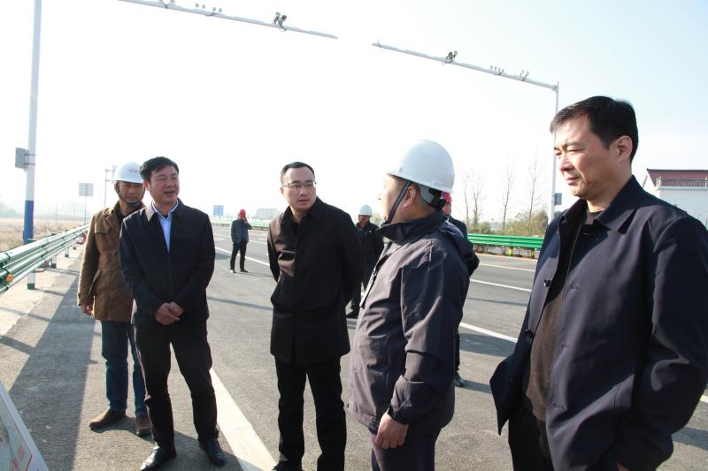 市交通运输局开展s244罗岗至分路口段公路建设项目六安精度创建审查