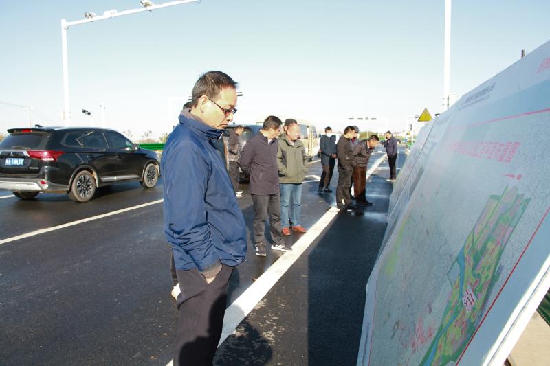 s244罗岗至分路口段公路工程霍邱花园至徐集互通段顺利通过交工验收