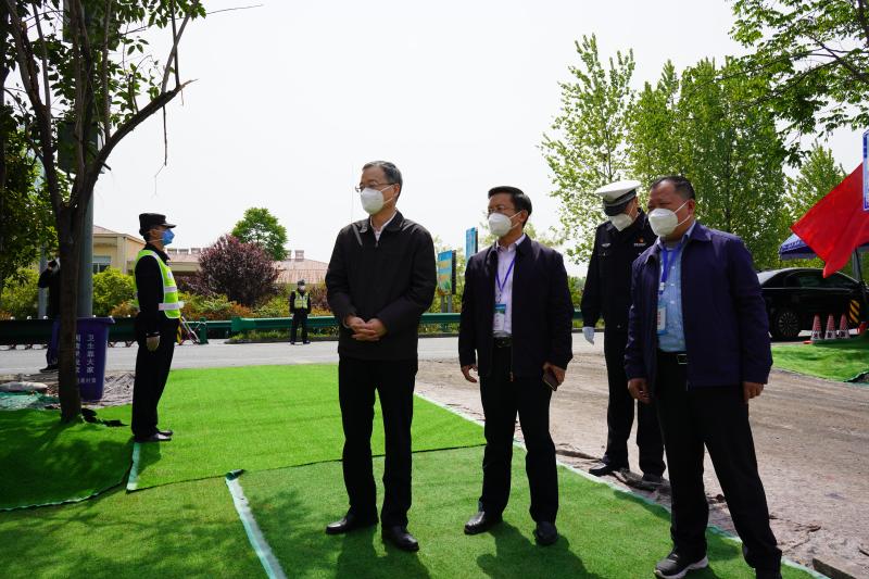 车照启督导疫情防控交通查验