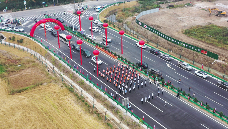 省道s325六安马头至长集段正式通车